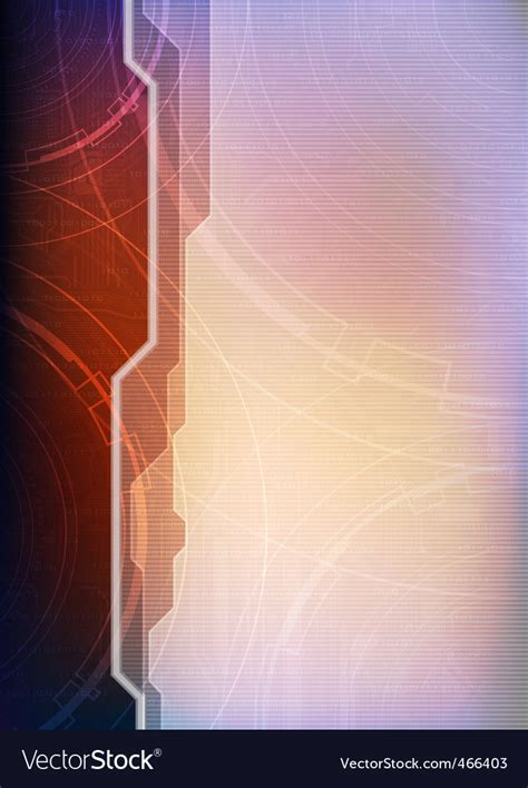 modern technology style template royalty  vector image