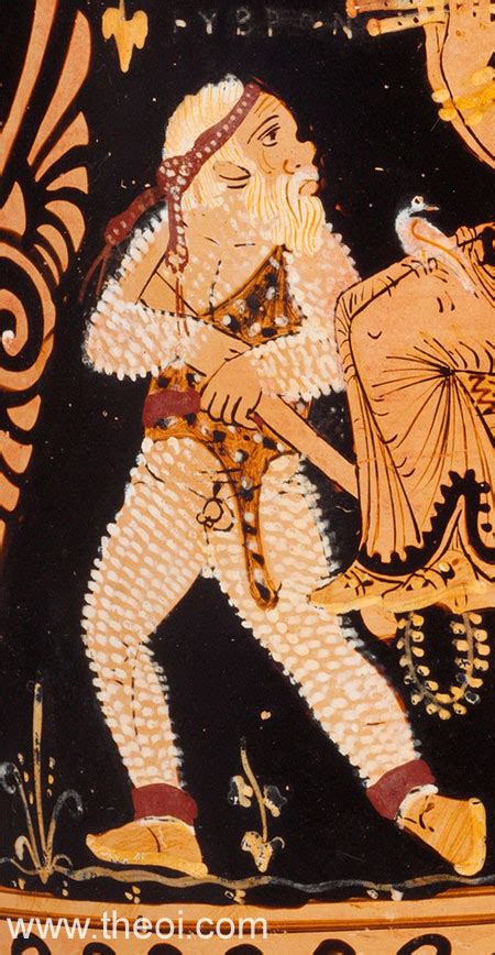 SILENUS (Seilenos) - Greek God of Drunkenness & Wine-Making