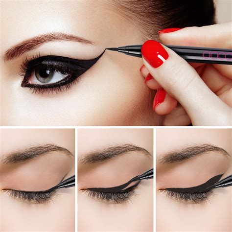 Amazon.com: Docolor Waterproof Eyeliner Pen【Update】Super Slim Precise ...
