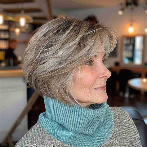 26 Stylish Wedge Haircuts for Women Over 60