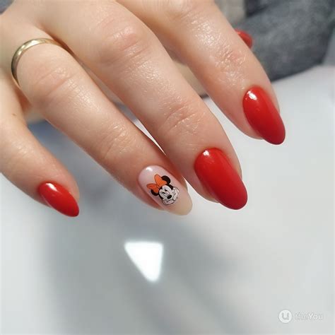 Uñas ovaladas largas - 10 fotos de trabajos