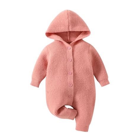 Baby Girl One-Piece Outfit Toddler Baby Boys Girls Color Cute Knitting