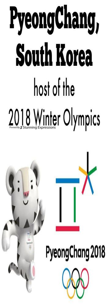 | PyeongChang 2018 Winter Olympics Games – South Korea | – Stunning Expressions