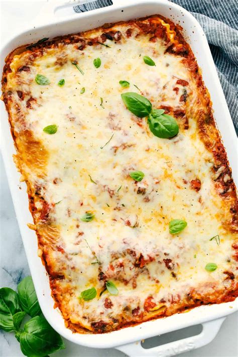 How To Make Vegetarian Lasagna Step By Step | therecipecritic