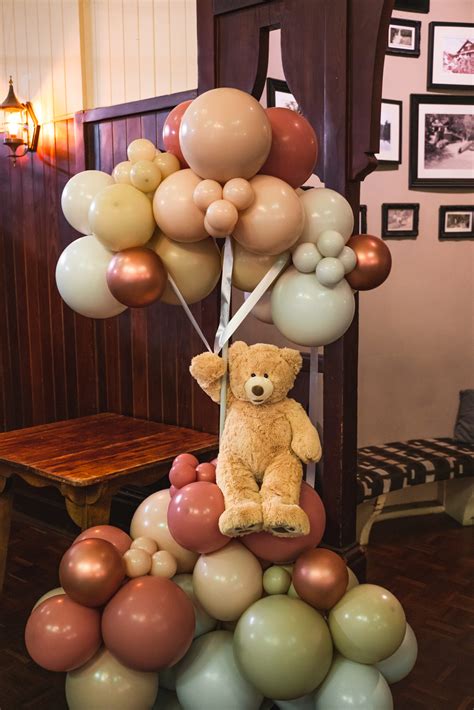 Teddy Bear with Balloons - Events By You