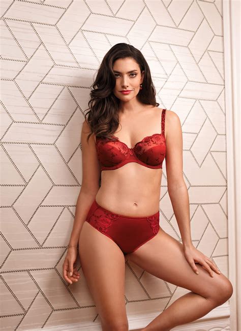 Felina Conturelle 80505 underwire bra PROVENCE tango red