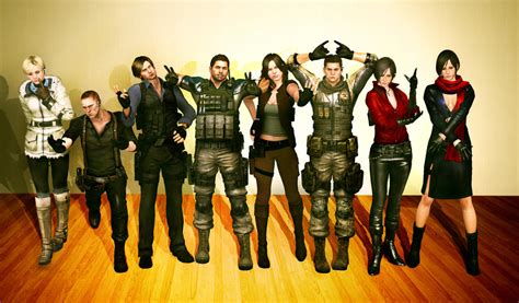 ResidentEvil6 whole cast by kaka07165 on DeviantArt