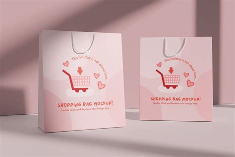 Paper Bag Mockup 2 - Design Cuts