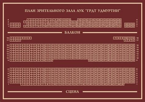 Русский драматический театр уфа схема зала с местами - 95 фото