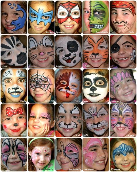 face painting ideas  kids step  step