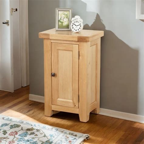 Devon Oak Small Storage Cupboard - Made with Oak
