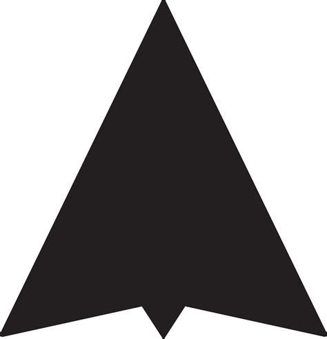 Black cursor in flat style. 25085894 Vector Art at Vecteezy