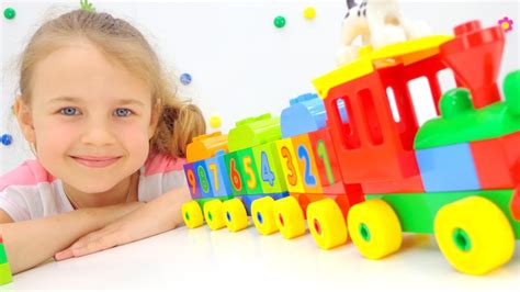 Конструктор Lego Duplo Поезд. Лего игры для детей - YouTube