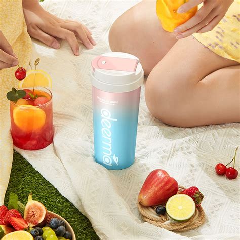 Buy Online Deerma Portable 2 In 1 Cordless Juicer Blender Keep Warm ...