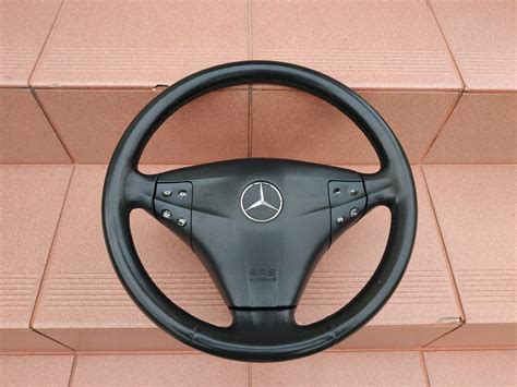 Kierownica poduszka Mercedes W203 SKÓRA COUPE - 12733938311 - oficjalne ...