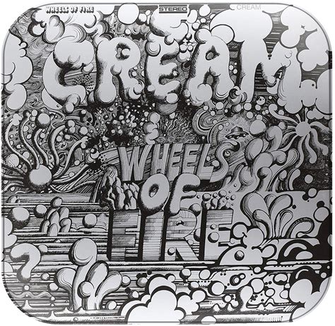 Cream Wheels of Fire Album Cover Sticker