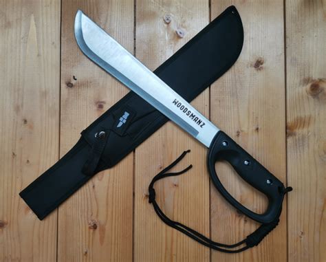 Мачете туристическое с чехлом T152 WOOD с темляком в подарок мужчине на ...