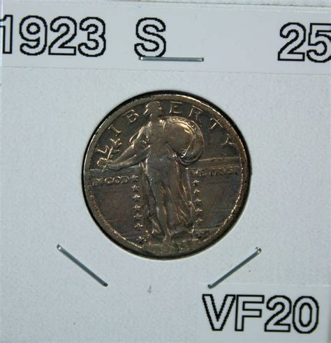 1923 S Standing Liberty Quarter - For Sale, Buy Now Online - Item #354399