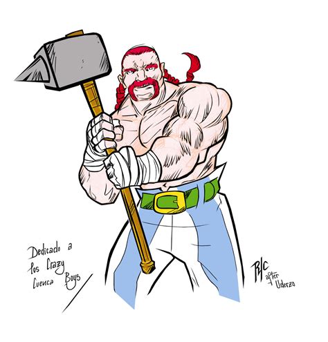 Obelix Redesign - Colors by rubioric on DeviantArt