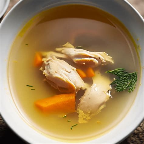 homemade chicken broth recipe sweet savory masterpiece soup chick