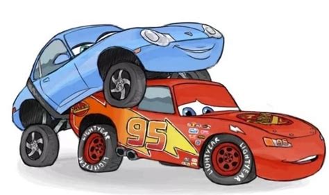 sally carerra  lightning mcqueen disney cars rrule