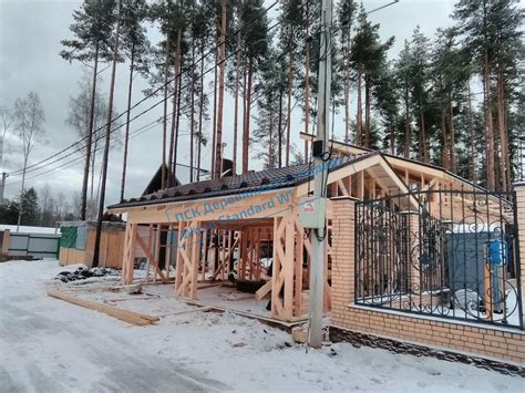 Каркасный гараж