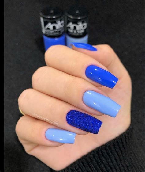 Ideias De Esmaltação Azul - Esmaltação azul 🩵💙 | Unhas azuis, Unhas bonitas, Unhas pintadas