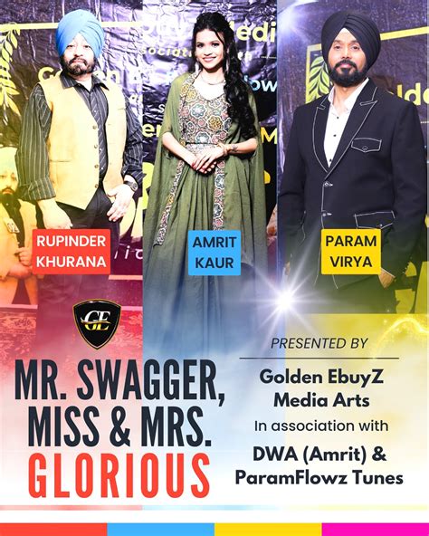Mr. Swagger, Miss & Mrs. Glorious, Mega Fashion Pageant organized in