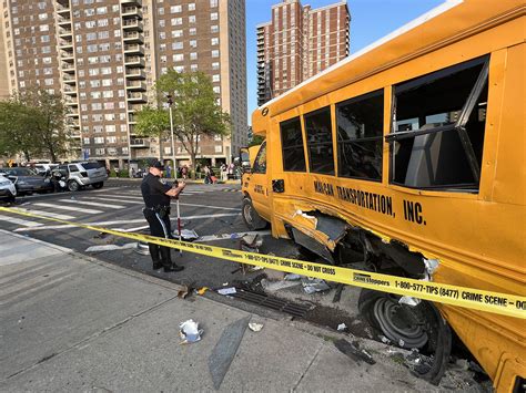 Special needs student among 2 critically injured in NYC school bus crash