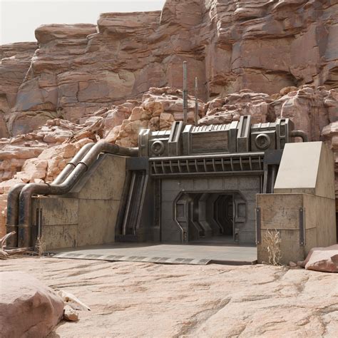 Sci-fi Bunker Entrance | Underground building, Luxury bunkers, Sci fi house