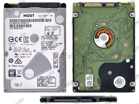 HDD Накопитель 2.5" SATA 500Gb 5400RPM — купить по доступной цене в ...