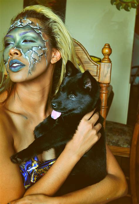 dat dog doe Derae Rai | Model photography, Special effects make-up