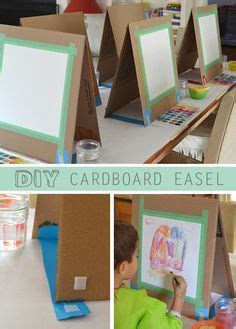 how to make easels for an art party - Google Search | Art classroom ...