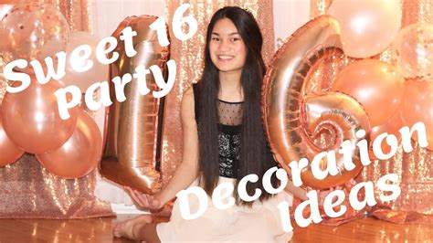 Rose Gold Sweet 16 Ideas That Will Make Your Birthday Party Shine - Get ...