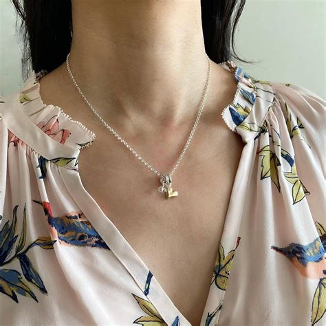 Bella heart necklace | Orange Avocado Jewelry, Handcrafted Artisan