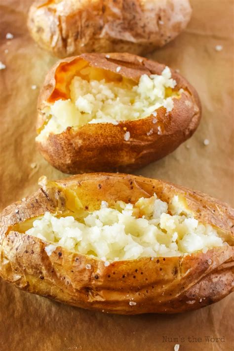 Best Oven Baked Potatoes - Num's the Word