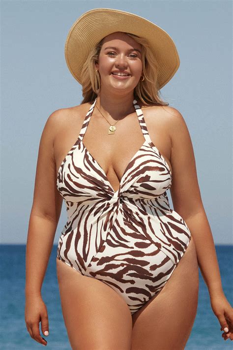 Plus Size Halter Bathing Suit Tops
