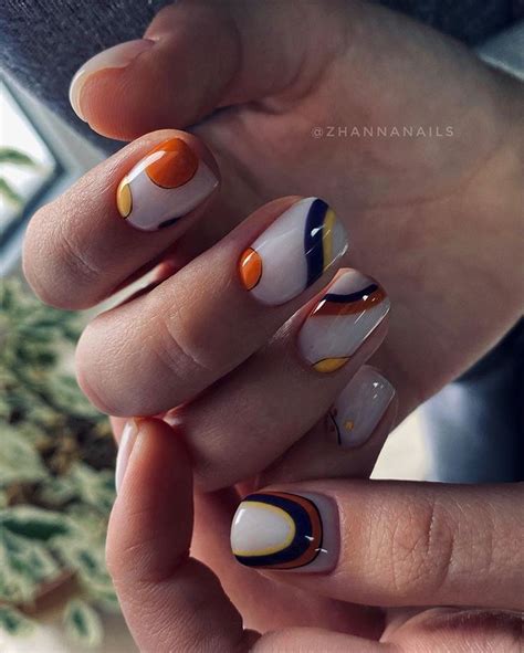 Лучший дизайн маникюра гель-лаком 2023-2024 | Cute acrylic nail designs ...