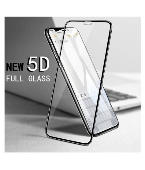 apple iphone xr tempered glass screen guard  lenmax advance screen