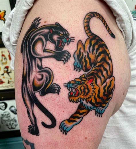 Battle royale tattoo located on the hip.