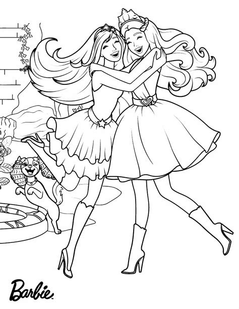 Desenho De Barbie Para Imprimir