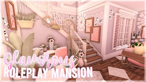 Bloxburg Roleplay Blush Mansion House Build