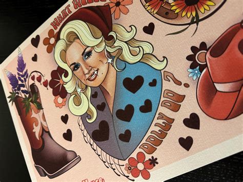 dolly parton tattoo 8