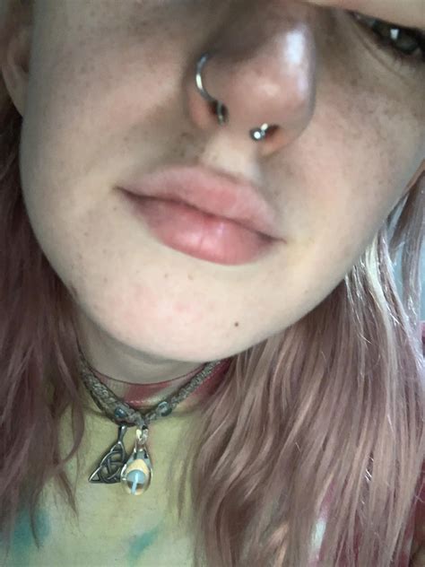 Discover more like Bodymods: I got my septum redone but the ball fell