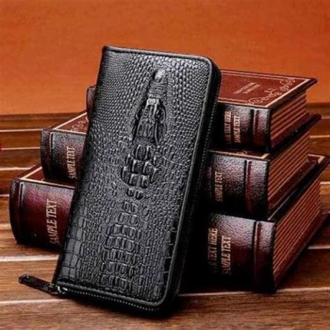 Мужской кошелек-клатч ALLIGATOR черный ZQ850 - Купити на Бабл, відгуки
