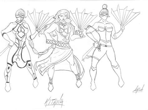 Kitana Concepts - Mortal Kombat Online