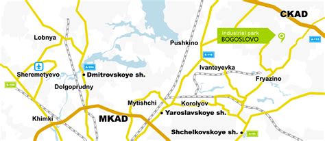 Bogoslovo industrial park in Shchelkovo district, Moscow region