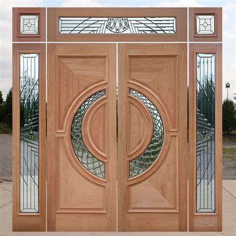 Classic Wood Door Collection - High-Quality Designs by LONGXUAN