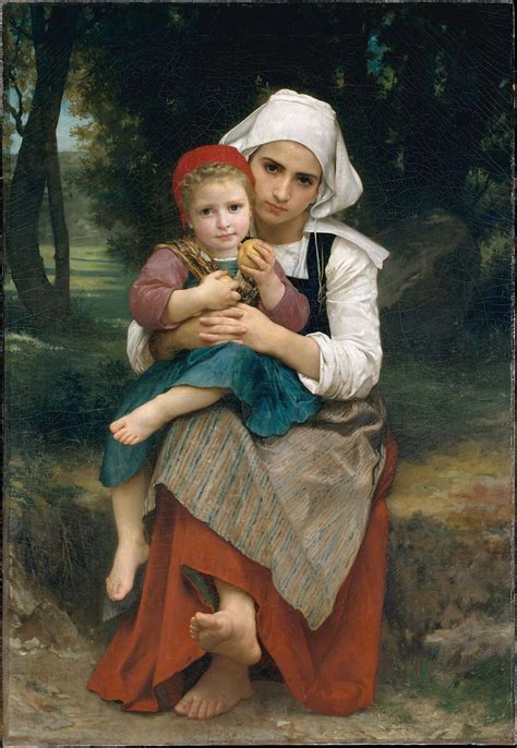 William Bouguereau | Breton Brother and Sister | The Metropolitan ...