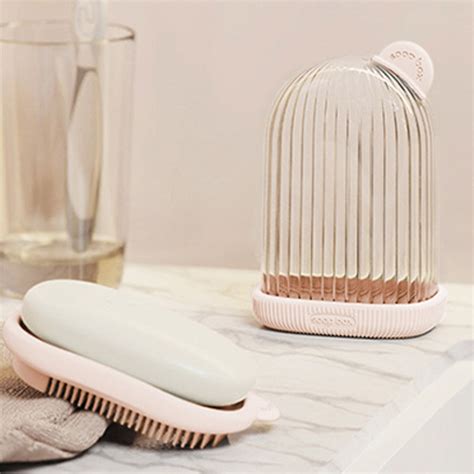 Qwtwty Soap Case Travel Soap Container Lid Leak-proof Soap Container